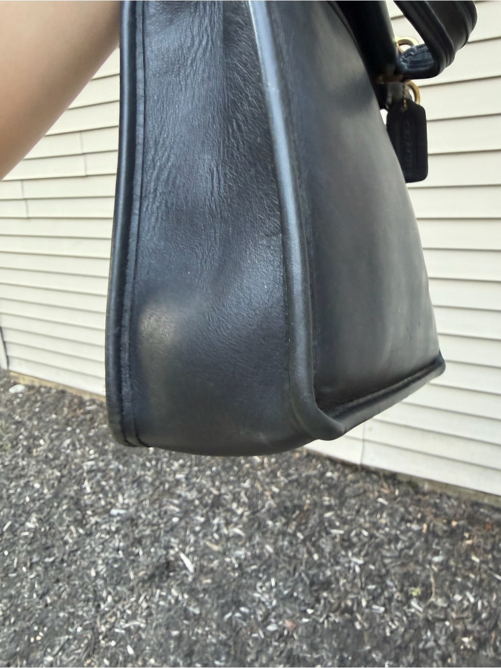 Vintage Coach Black Willis Bag - Picture 5 of 16